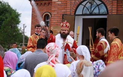Рождество Иоанна Крестителя архиепископ Феофилакт встретил в посёлке Сунжа