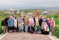 Жители поселка Иноземцево совершили паломничество к святыням Пятигорской епархии