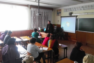 Священник участвовал в работе методобъединения учителей ОРКСЭ