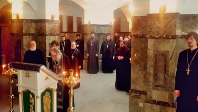Исповедь и собрание духовенства прошли в Минераловодском церковном округе