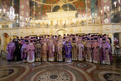 Десятилетие Пятигорской епархии отпраздновали торжественным богослужением