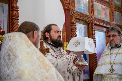 Архиепископ Феофилакт возглавил престольные торжества в храме села Сунжа
