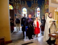 В Ольгинском храме Железноводска благословили казачью семью