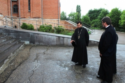 Архитектурно-строительная комиссия епархии посетила храмы Минераловодского округа