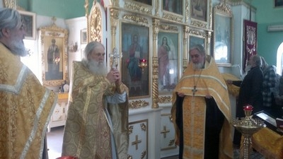 Духовника епархии поздравили в день тезоименитства священнослужители и прихожане.