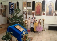 Поздравление с Рождеством в Ульяновке
