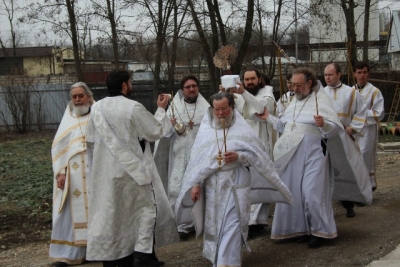 Архиепископ Феофилакт совершил освящение вновь построенного храма в поселке Анджиевского