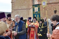 Со Святой Горы Афон в село Греческое привезли святыню