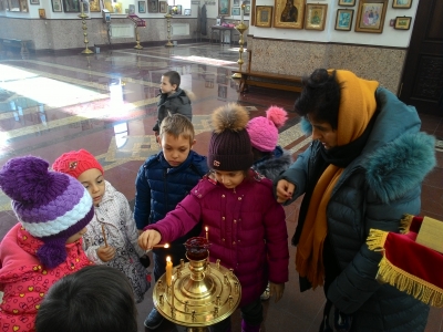 Детский праздник в селе Греческом