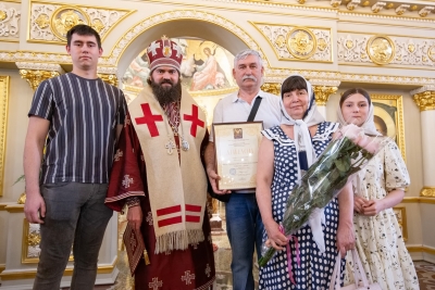 Пятигорская епархия вновь поддержала православные семьи