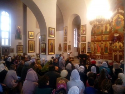 Встреча с православным писателем в Благовещенском храме